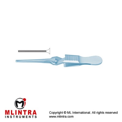 DeBakey-Diethrich Atrauma Bulldog Clamp Straight Titanium, 60 mm Jaw Length 20 mm